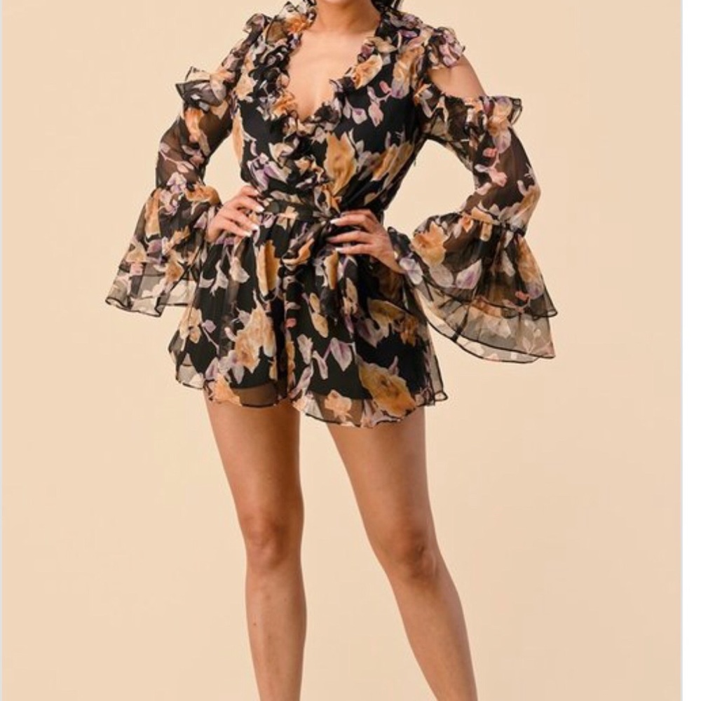 Floral Romper